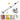Handheld Blender Electric Food Vegetable Grinder Stick Mixer for Meat Smoothies Sauces Baby Food Soups