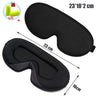 Silk Sleeping Mask Soft Smooth Sleep Mask for Eyes Travel Shade Cover Rest Relax Sleeping Blindfold Eye Cover Sleeping Aid
