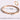 Luxury Bijoux Pulseira Feminina Bangle Ring Set Stainless Steel Jewelry Fit Lover Female Crystal Bracelets Rings Fashion Women