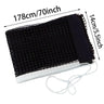Portable Table Tennis Net Polyester Cotton Polyethylene Table Tennis Mesh Replacement Kit Tennis Table Net Accessories 1Pc