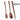 Long Handle Couple Spoon Chopsticks Portable Tableware