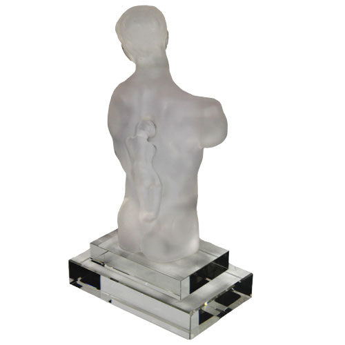 LUXXO FEEL TRANSPARENT FLU MEN'S BUST 12X9X32 CM