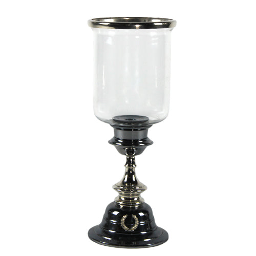 Luxxo Design Rebel Silver Candle Holder Small 17*17,5*43 Cm