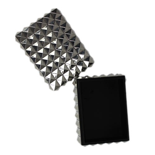 Luxxo Design Briolet Silver Box Rectangular 22.2x17.8x8.2 CM