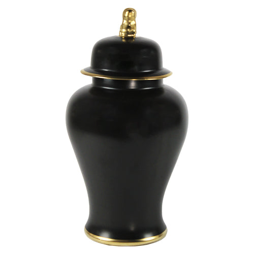 Luxxo Design Goldie Gold Black Vase Middle 50*26*26 Cm