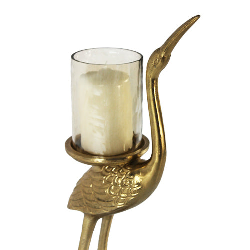 Luxxo Design Crane Bird Candle Holder 20*13*45 Cm