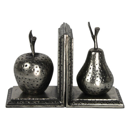 Luxxo Design Apple And Pear Book Handle Antique Silver 10*12*18 Cm