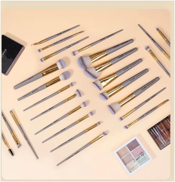 25 pcs/set professional makeup brush set Brushes set with bag