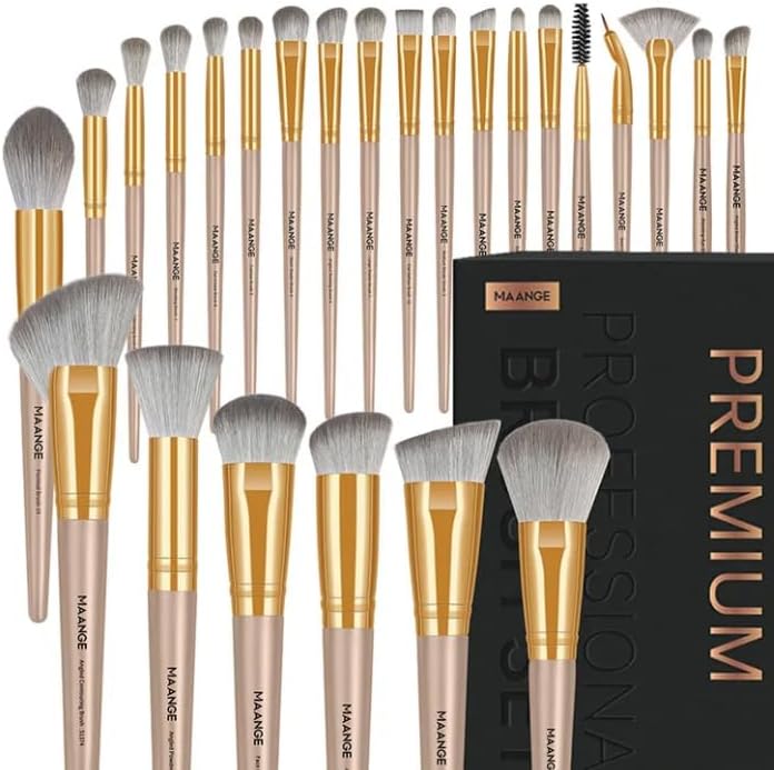 25 pcs/set professional makeup brush set Brushes set with bag