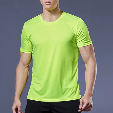 Mens Jogging T-Shirts Quick Dry Compression Sport T-Shirt Fitness Gym Running Shirts Soccer Shirts Men'S Jersey Sportswear