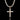 Cross Pendant Necklace Hip Hop 4Mm 5Mm Vvs Moissanite Diamond Tennis Chain 925 Silver for Women Men Jewelry