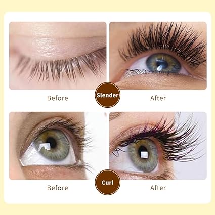 Diamond waterproof eyelash mascara round plastic custom beauty golden mascara for Women