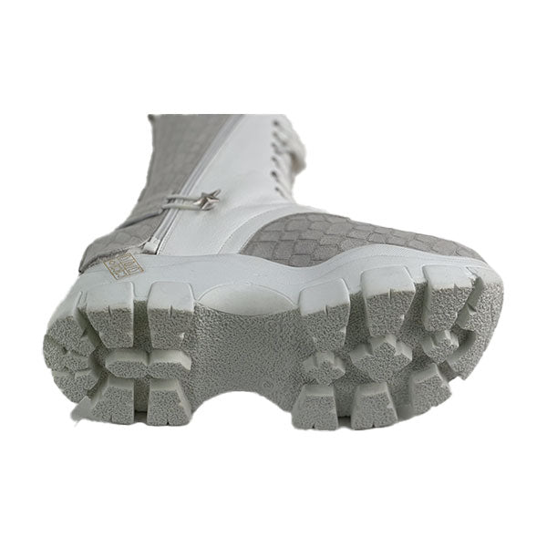 White Crocodile Special Design Genuine Leather Crocodile  Women's Boots/Sandals-Authentic Crocodile Leather, Combining Elegance and Style for a Distinct and Fashionable Look