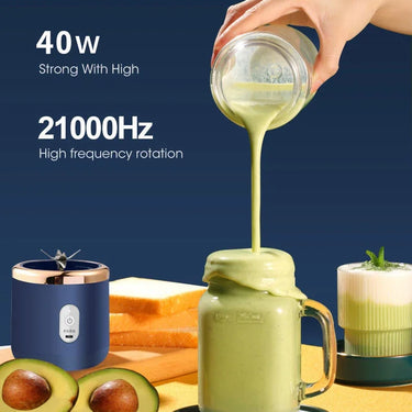 Double Cup Multifunction Usb Fruit Mixers Juicers Portable 400Ml Mini Electric Juicer Blender Fruit Juicer Cup