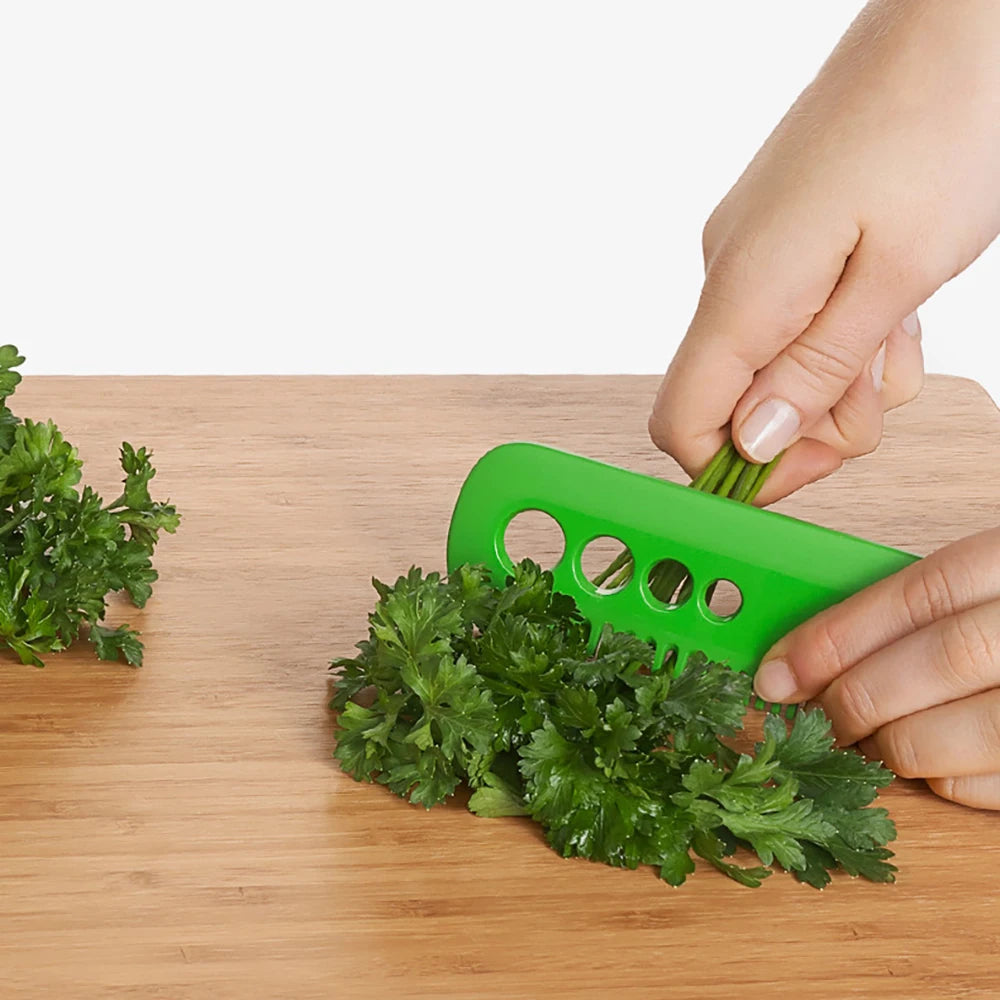 Vegetable Herb Eliminator Vegetable Leaf Comb Household Kitchen Multifunctional Gadgets Cooking Portable Kitchen Gadgets