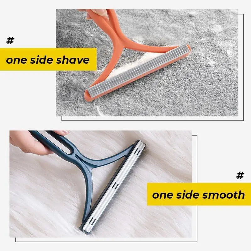 Silicone Double Sided Pet Hair Remover Lint Remover Clean Tool Shaver Sweater Cleaner Fabric Shaver Scraper for Clothes Carpet