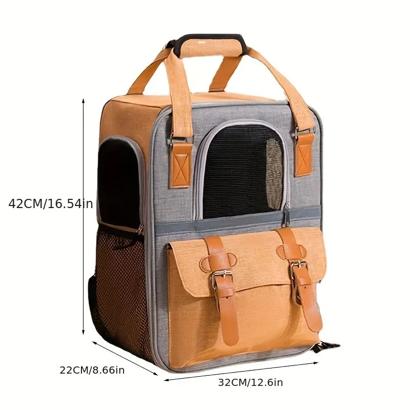 Pet Dog Carrier Bag Carrier For Cats Pet Dog Front Bag Mesh Backpack Portable Travel Backpack Outdoor Dog Carrier Bag Travel Set