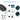 Bluetooth Mouse 2.4Ghz Wireless Mouse Mice Rechargeable Mouse Silent Mouse LED Backlit USB Gaming Mouse 1600DPI for PC Laptop