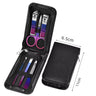 9-18Pcs Set Professional Stainless Steel Manicure & Pedicure Kit Precision Nail Care with Travel Case with Nail Clipper Scissor