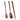 Long Handle Couple Spoon Chopsticks Portable Tableware